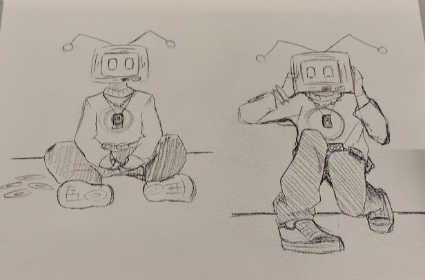 Sketches for my character Max