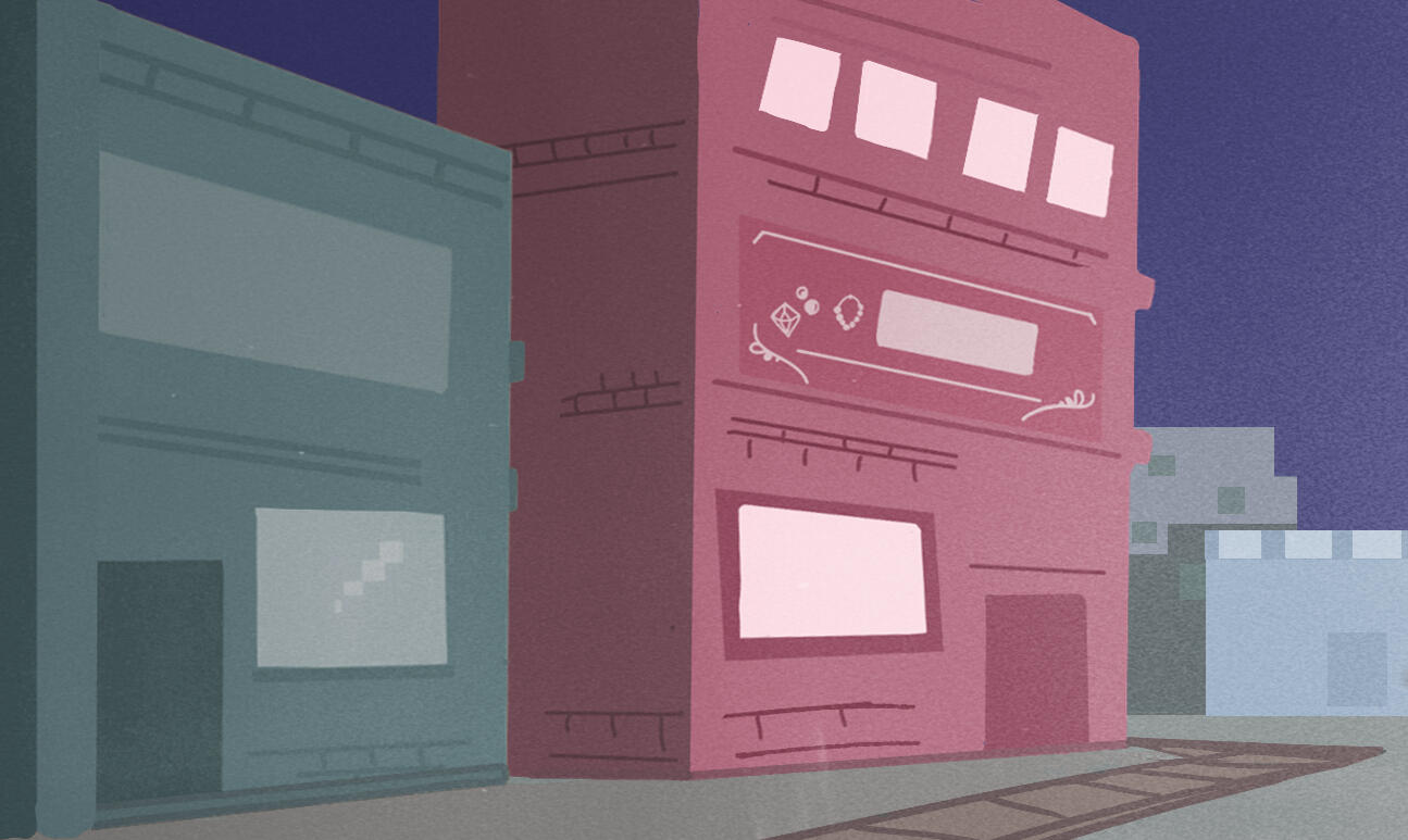 Backgrounds for a conceptual show opening.